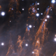 Illustration for article titled The Orion Nebula fires bullets the size of our solar system